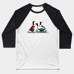 Palestine Geese Baseball T-Shirt